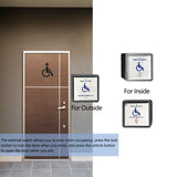 Olide-120B automatic swing door opener with M522 capacitive sensor switch for toilet